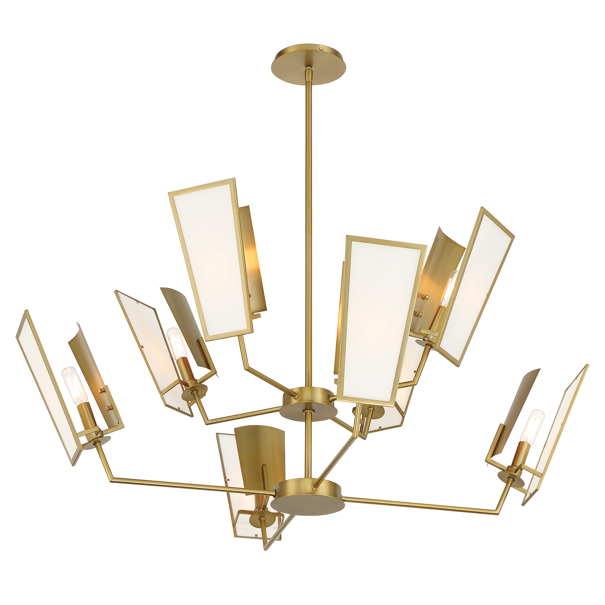 Ricochet - 8 Light Chandelier