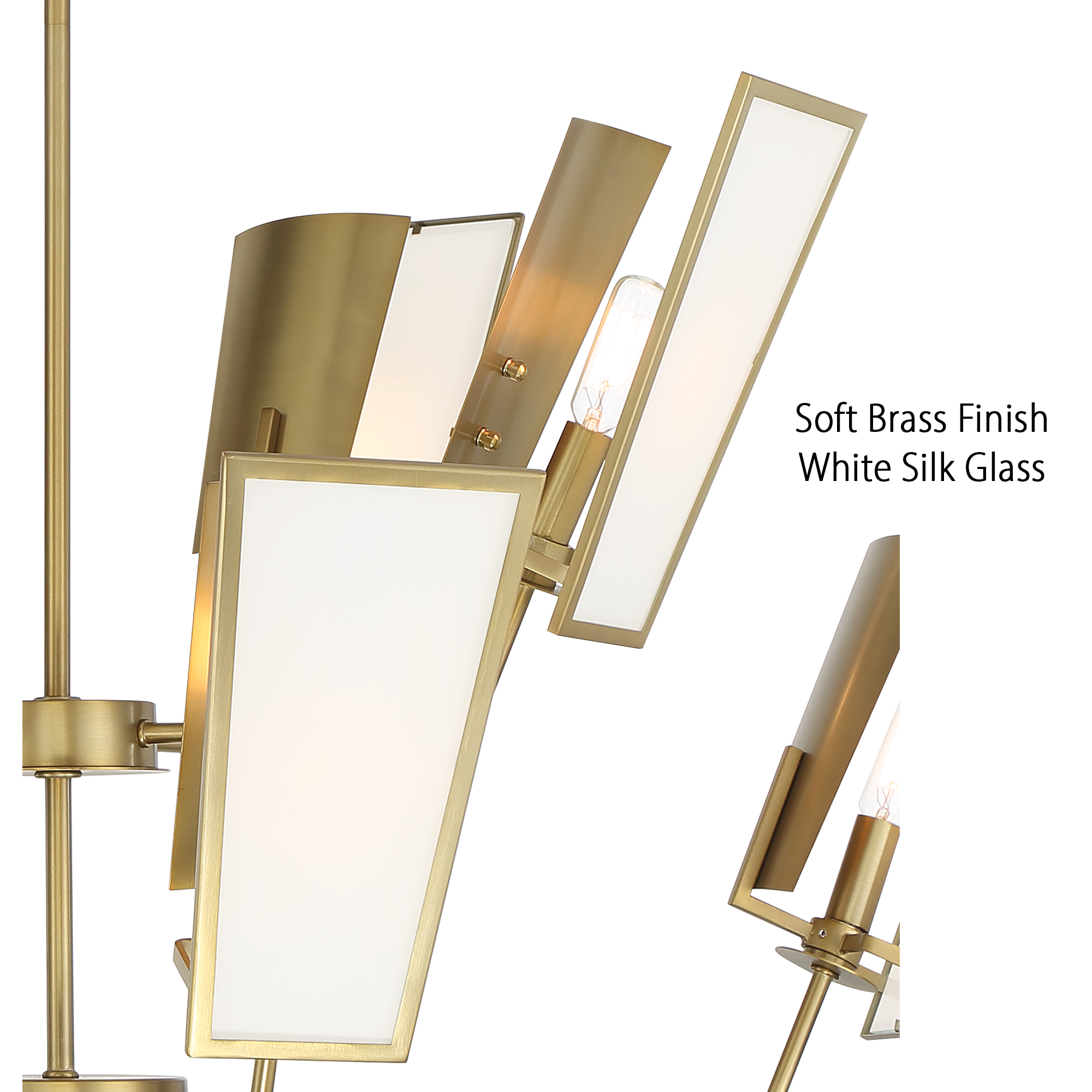 Ricochet - 8 Light Chandelier