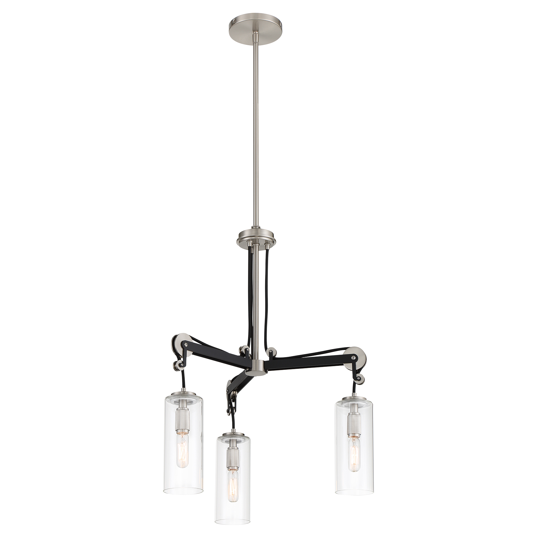 Pullman Junction - 3 Light Chandelier