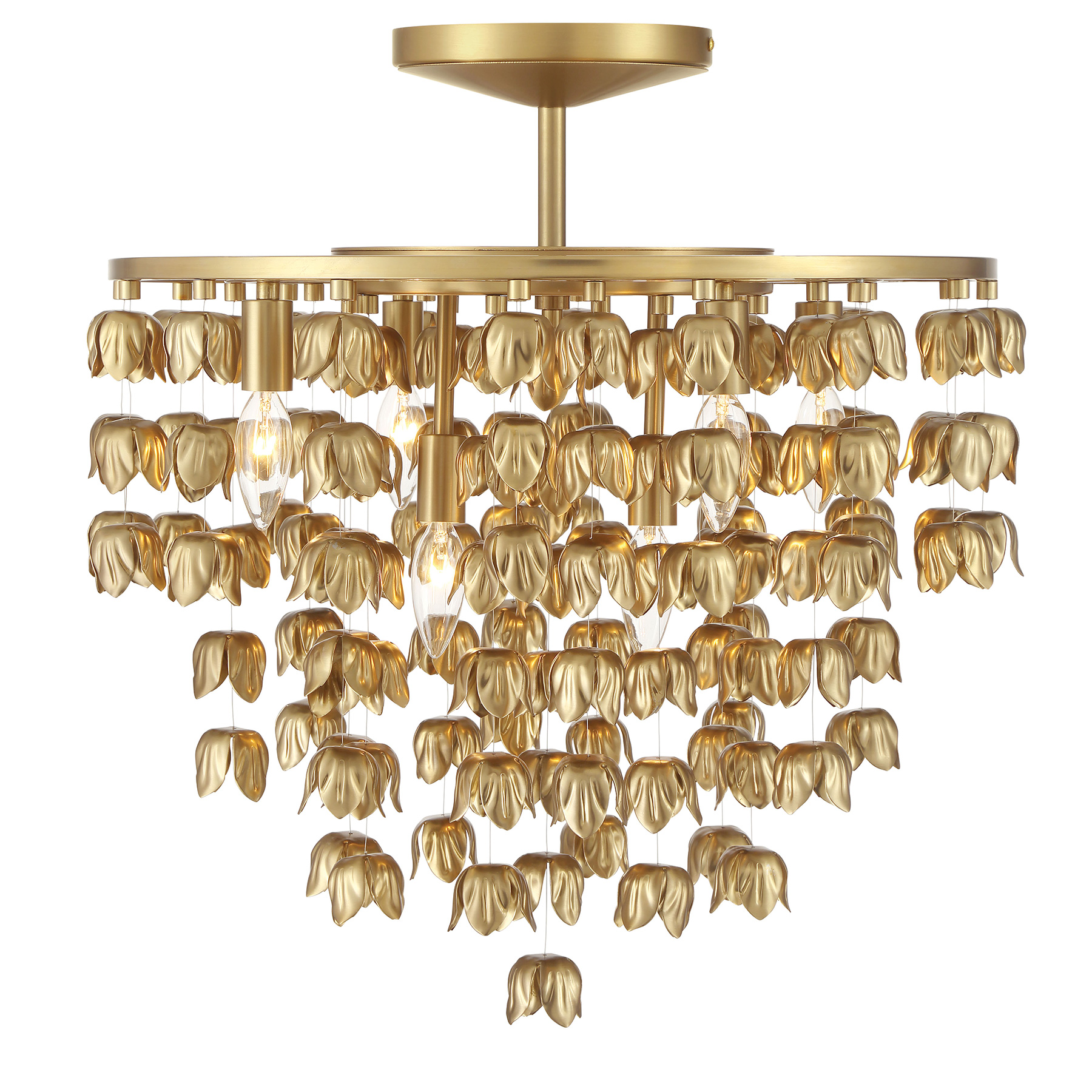 Ashgrove - 6 Light Semi Flush