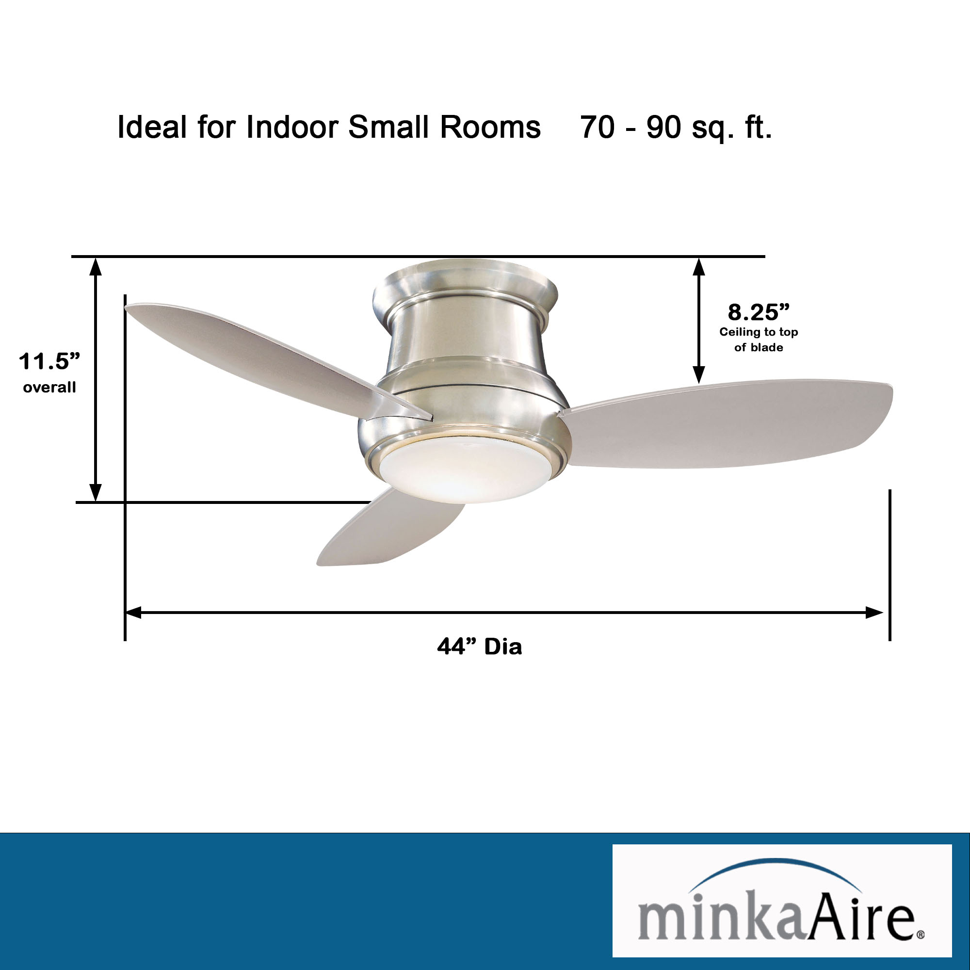 Concept™ II - LED 44" Ceiling Fan