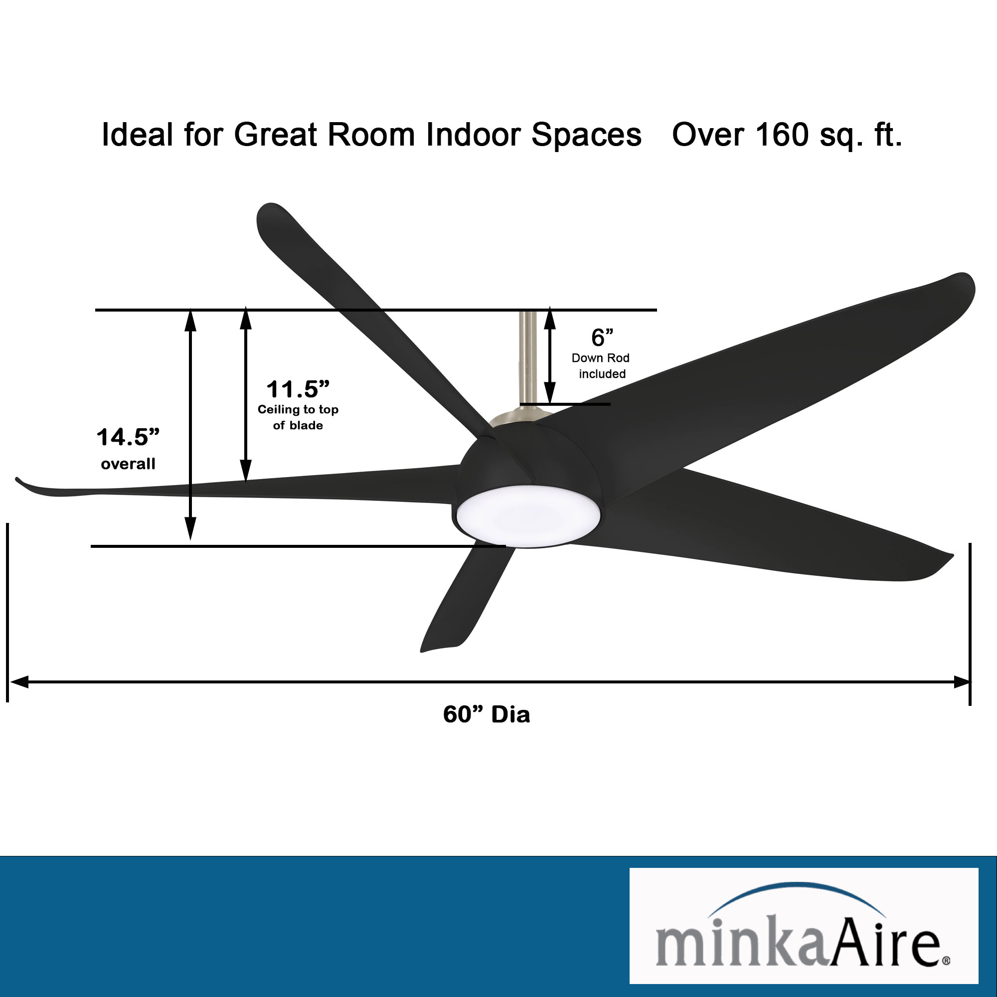 Ellipse - LED 60" Ceiling Fan
<!--BlackFriday2022-->