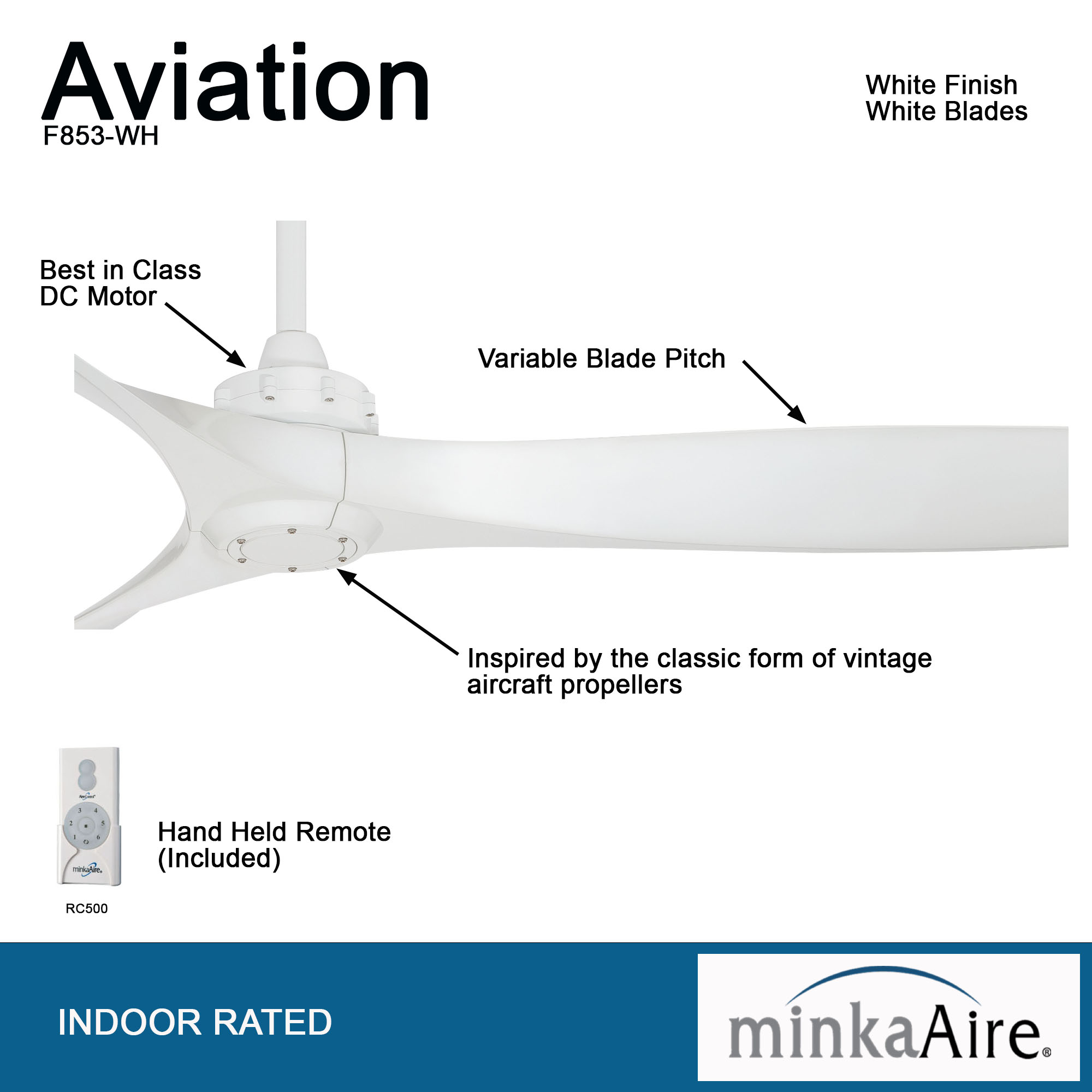 Aviation - 60" Ceiling Fan