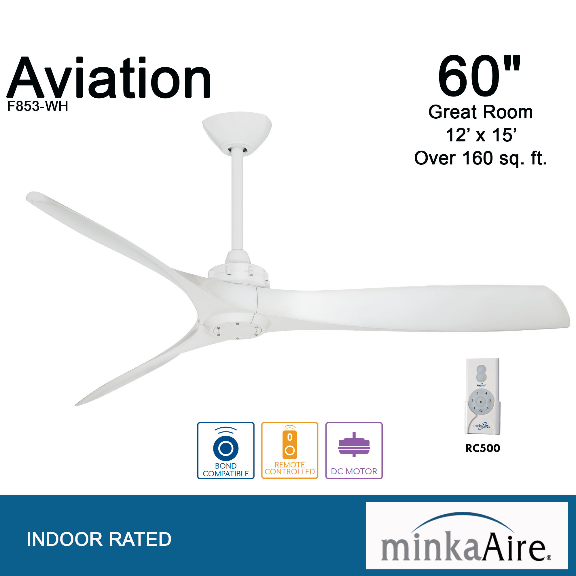 Aviation - 60" Ceiling Fan