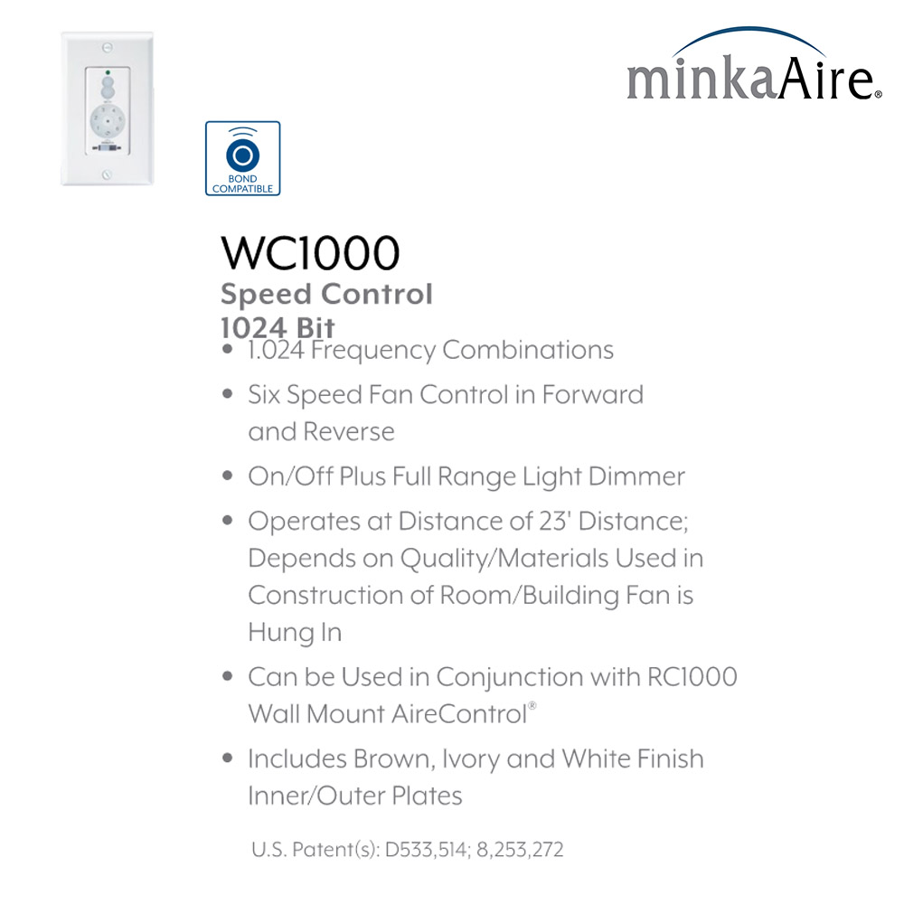Wall Mount Fan Control