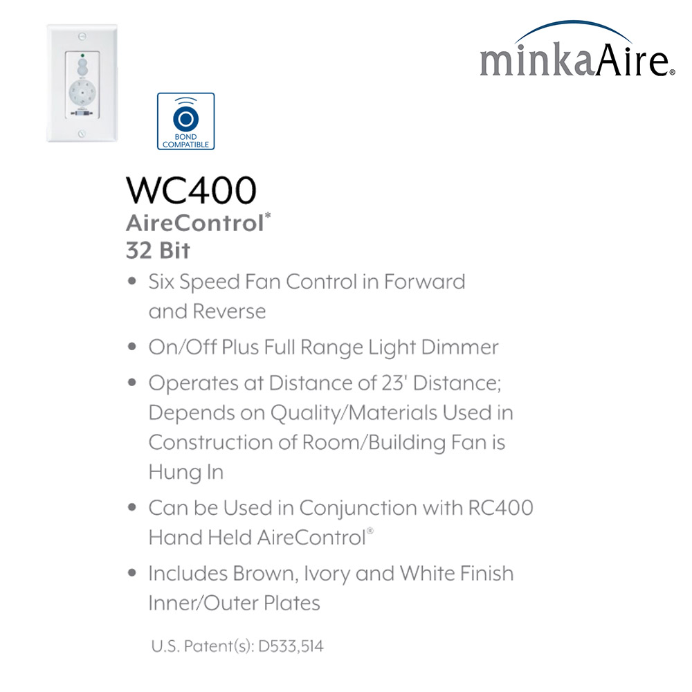 Wall Mount Fan Control