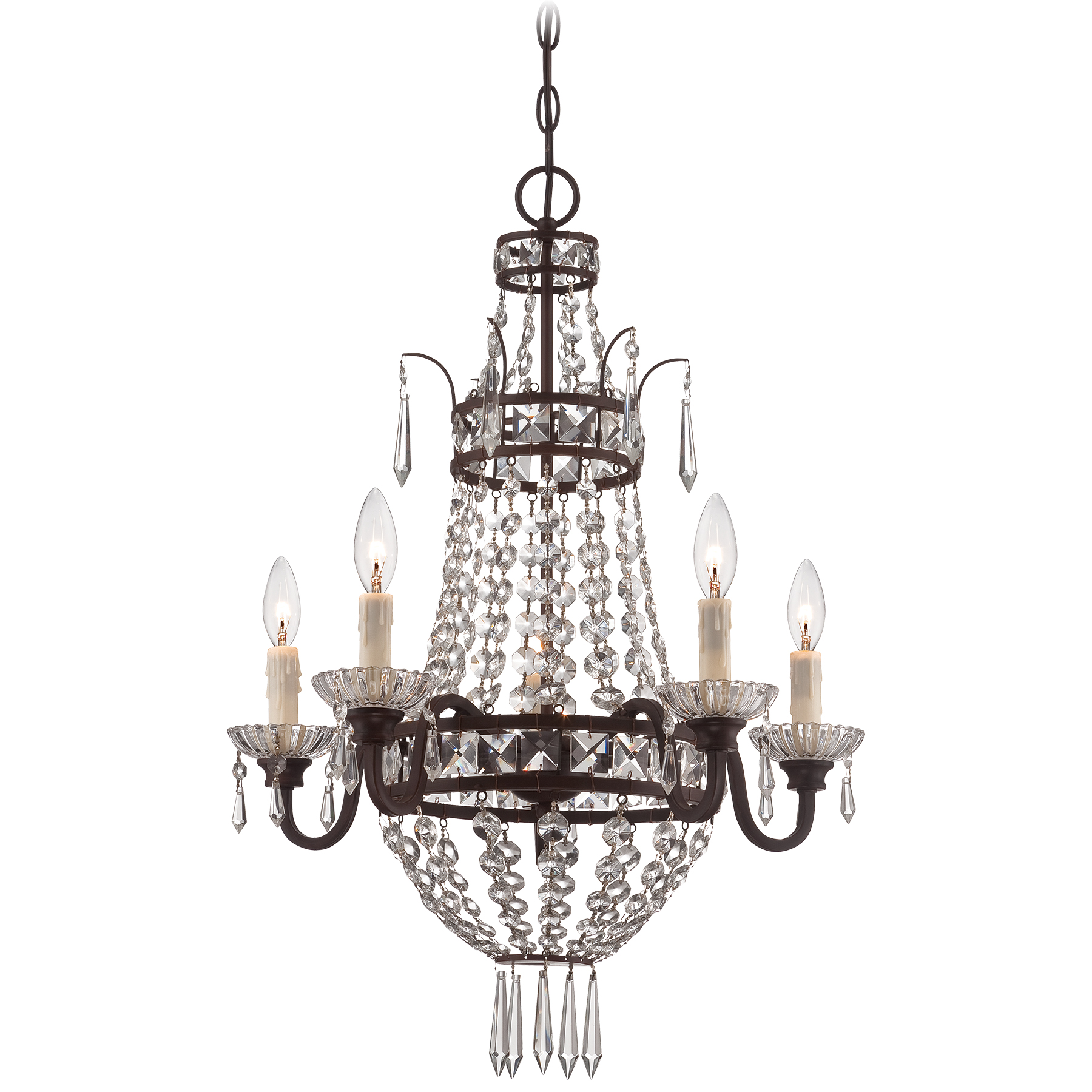 Minka Group Brands Lavery Reg 3136 167b 5 Light Mini Chandelier 3136 167b Minka Lavery