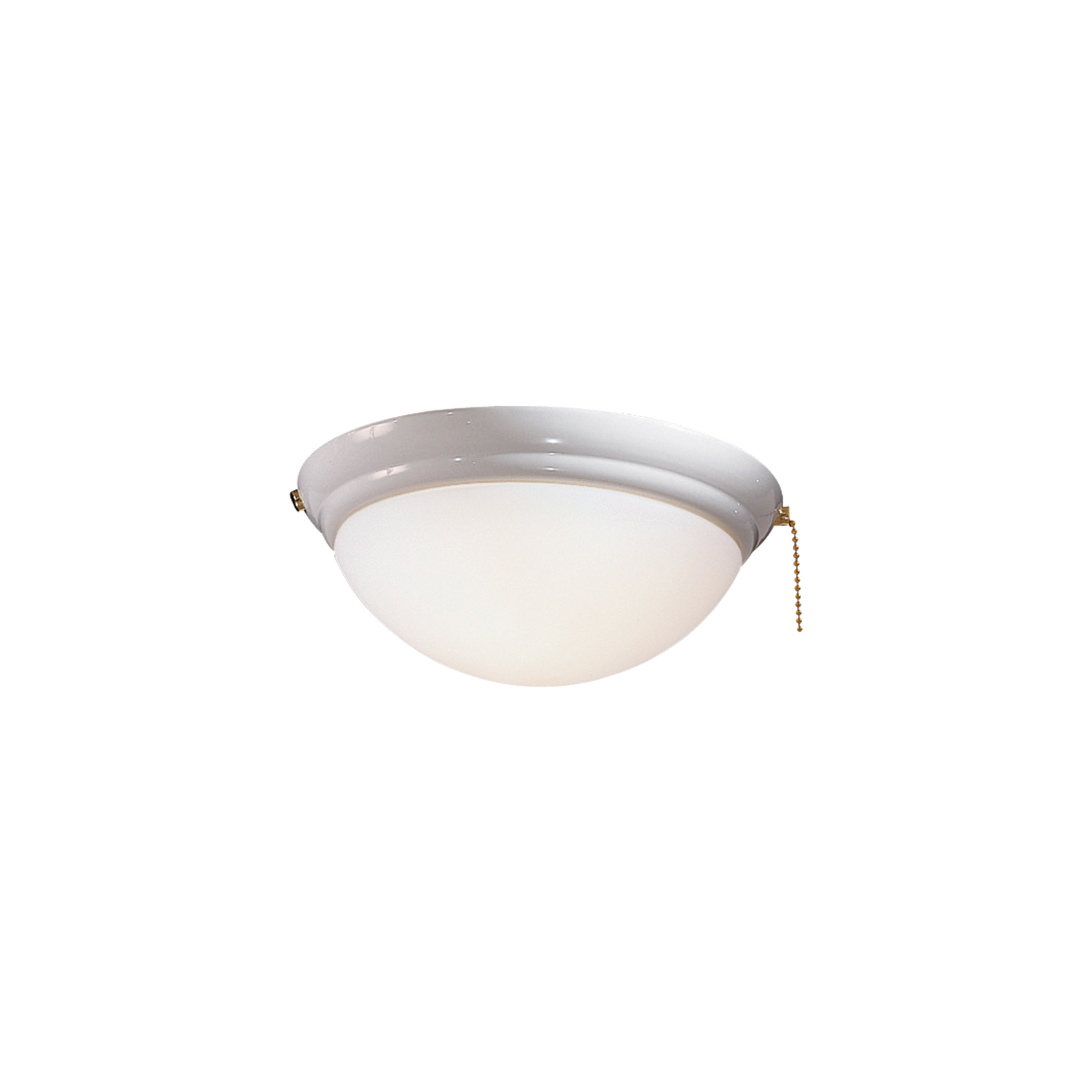 10.25 One Light Bowl Kit White Finish with Etched Opal Glass Minka Aire K9374-L-WH Accessory
