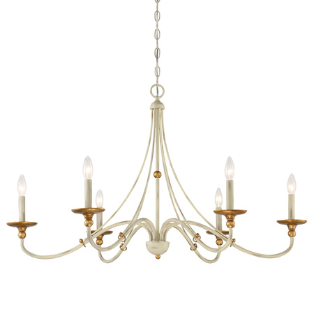 Westchester County - 6 Light - 40" Chandelier