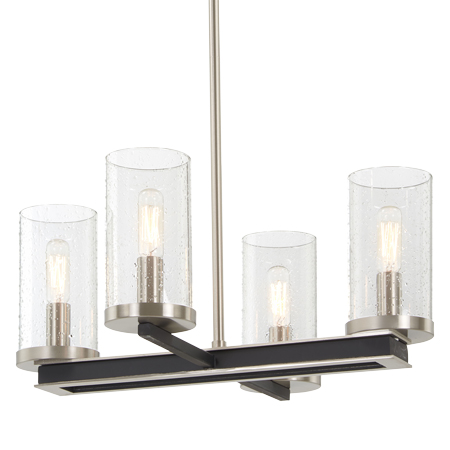 Cole's Crossing - 4 Light Pendant/Semi Flush