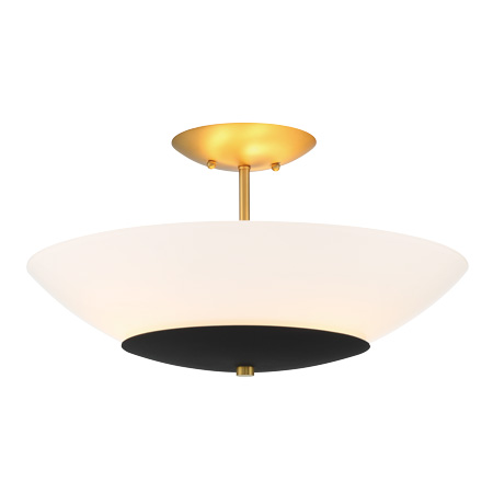 Bax - 3 Light Semi Flush