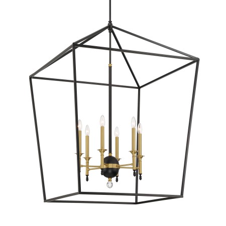Townhall - 6 Light, Pendant