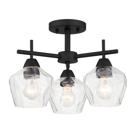 Camrin - 3 Light Semi Flush / Chandelier