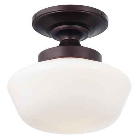 1 Light Semi Flush