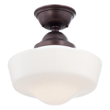 1 Light Semi Flush