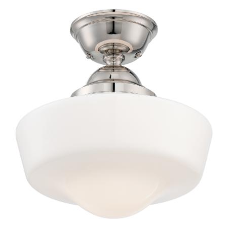 1 Light Semi Flush