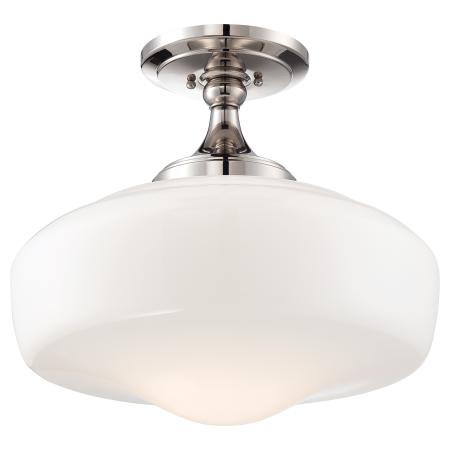 1 Light Semi Flush