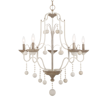 Colonial Charm - 5 Light Chandelier