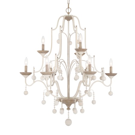 Colonial Charm - 9 Light Chandelier 