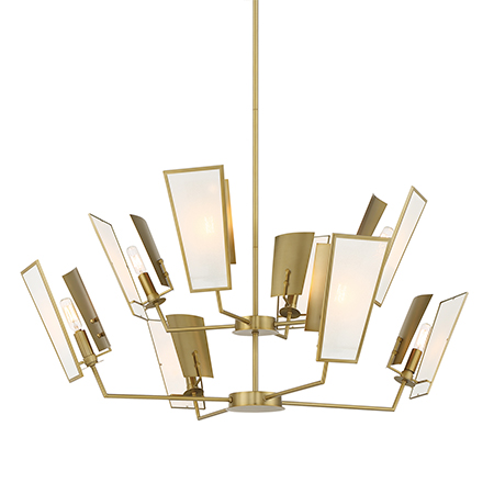 Ricochet - 8 Light Chandelier