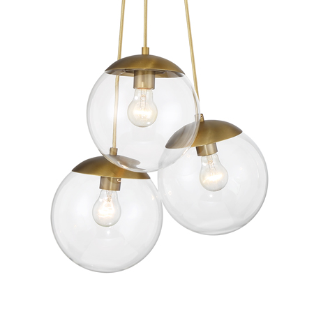 Auresa - 3 Light Pendant