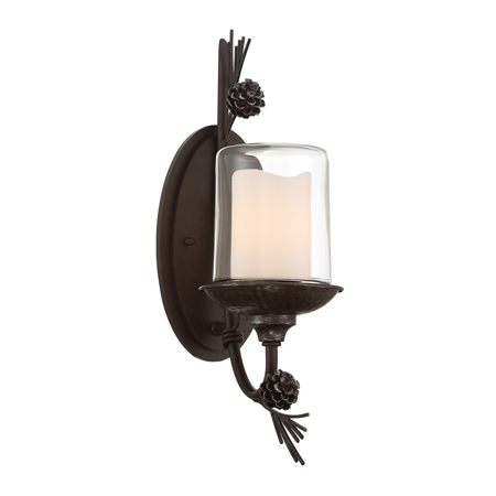 Ponderosa Ridge - 1 Light Wall Sconce