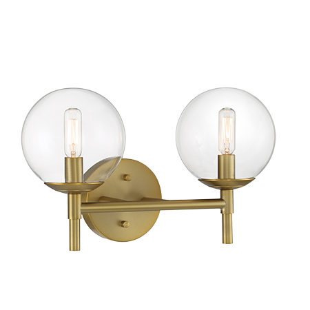 Auresa - 2 Light Bath Fixture in Metal