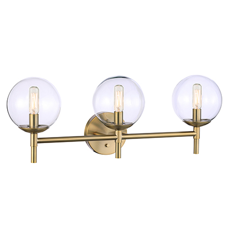 Auresa - 3 Light Bath Fixture in Metal