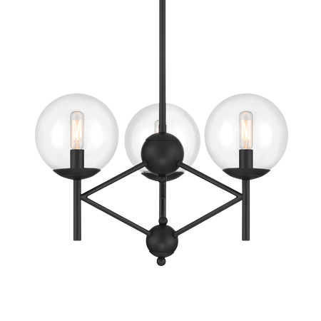 Auresa - 3 Light, Pendant Fixture in Metal