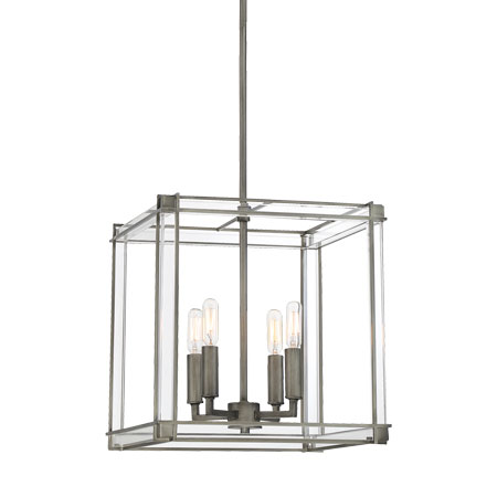 Langen Square - 4 Light Pendant 