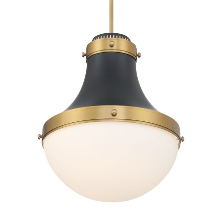 Dark Matte Black and Legacy Brass