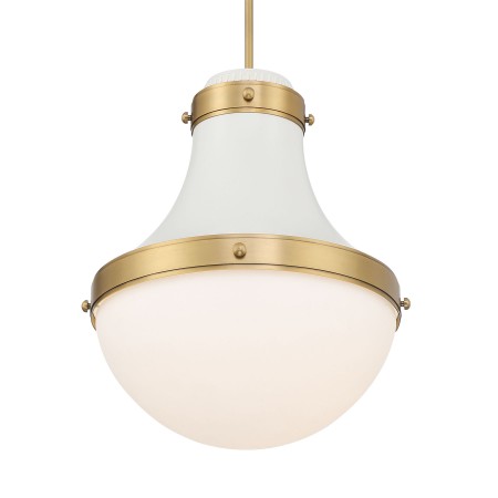 Off White Cream and Legacy Brass