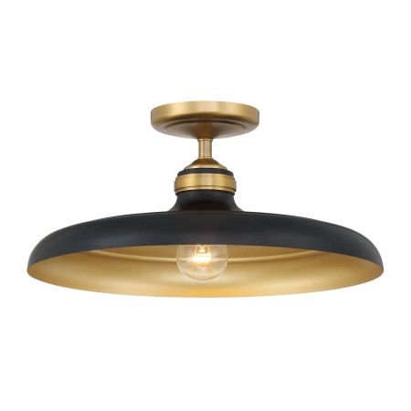 Dark Matte Black and Legacy Brass
