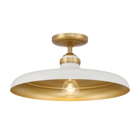 Off White Cream and Legacy Brass