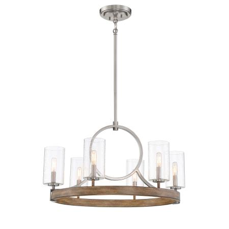 Country Estates - 6 Light, 60W Candelabra Base