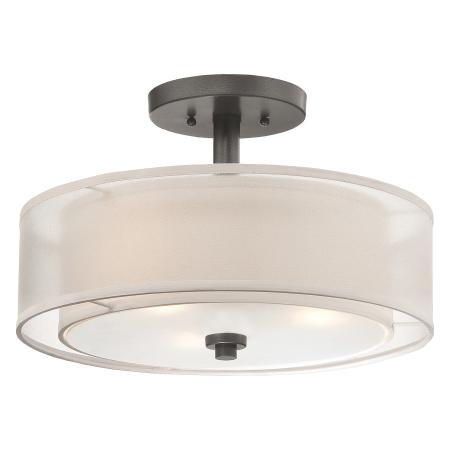 Parsons Studio - 3 Light Semi Flush