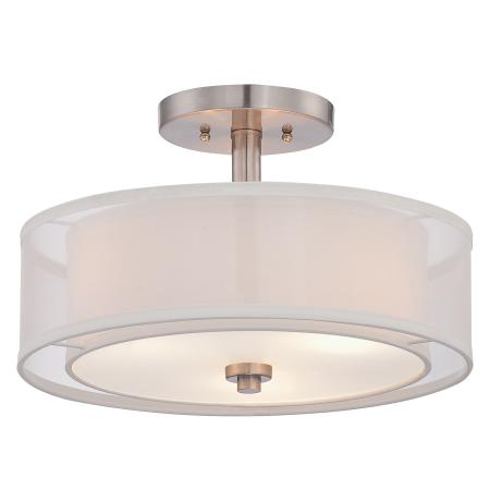 Parsons Studio - 3 Light Semi Flush