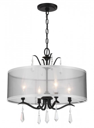 Laurel Estate - 4 Light Semi Flush