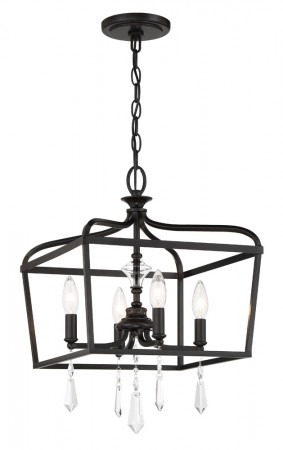 Laurel Estate - 4 Light Foyer Semi Flush