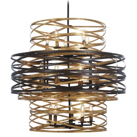 Vortic Flow - 18 Light Chandelier 