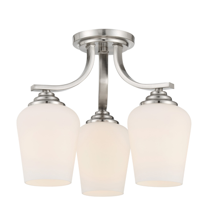 Shyloh - 3 Light Semi Flush/Chandelier