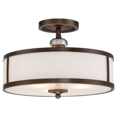 Thorndale - 3 Light Semi Flush