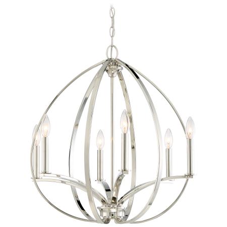 Tilbury -  6 Light Pendant