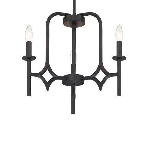 Muncie - 3 Light Chandelier
