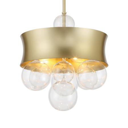 Verdi Square - 3 Light Convertible Pendant