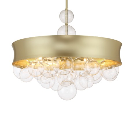 Verdi Square-22" 8 Light Convertible Pendant