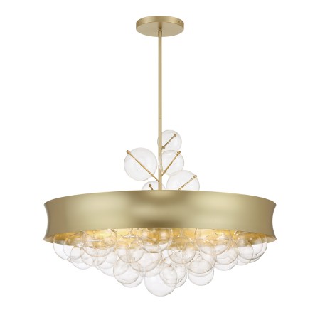 Verdi Square- 25" 8 Light Convertible Pendant