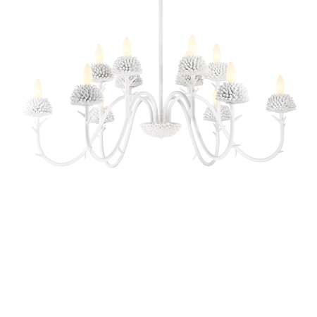 North Fork by Robin Baron - 12 Light, Two Tier Chandelier