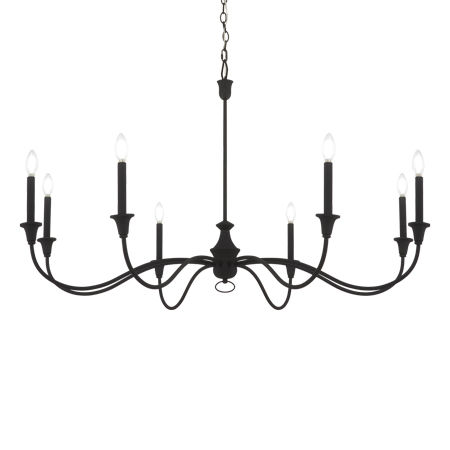 Halifax County - 8 Light, Chandelier Fixture in Metal