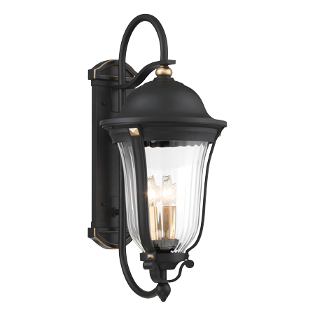 Peale Street - 4 Light Outdoor Wall Mount<br />
